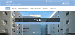 Desktop Screenshot of cphengineering.com